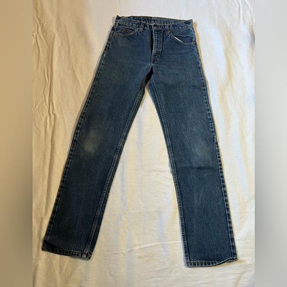 Vintage Levi's Denim Jeans - 20505 0217 Straight Leg - W31 L34 - Picture 4 of 4